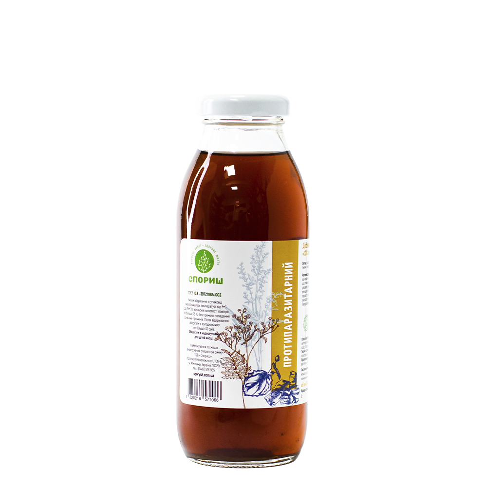Dietary supplement «Phytosyrup antiparasitic»