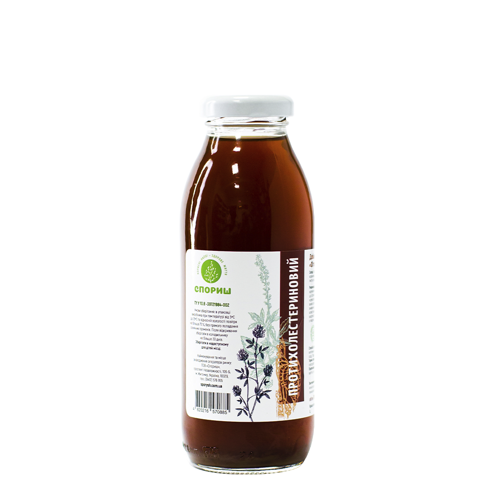 Dietary supplement «Phytosyrup anti-cholesterol»